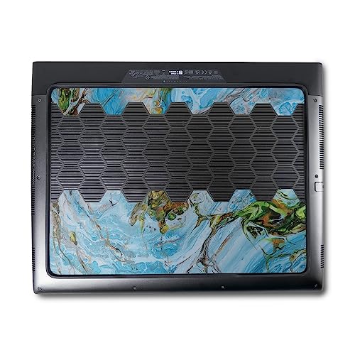 Image of MightySkins Skin Compatible with Alienware M18 R1 (2023) Full Wrap Kit - Island Swirl | Protective, Durable, and Unique Vinyl Decal wrap Cover | Easy to Apply & Change Styles | Made in The USA