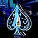 ZYLZHMCH LED Bottle Display Shelf, Ace of Spade Champagne Bottle Presenter Gradient Color and 7 Color Light Modes Flashing Shimmering Liquor Sparklers