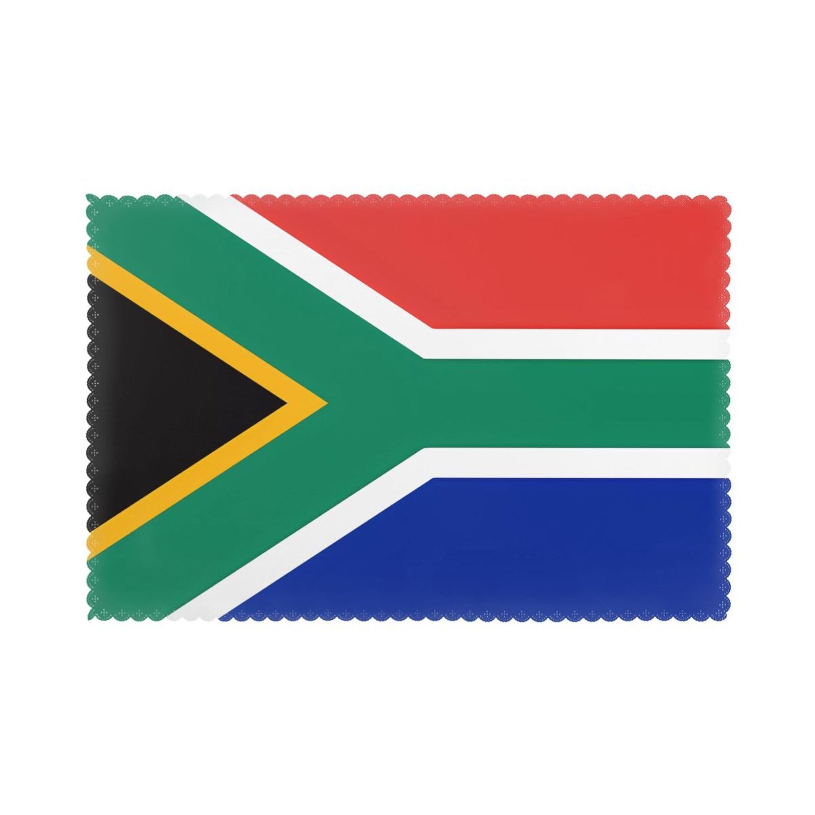 YYHHAOFA South Africa flag Prints Placemats Set of 6 12x18in – Create Cozy Table Settings for Everyday Moments & Special Gatherings