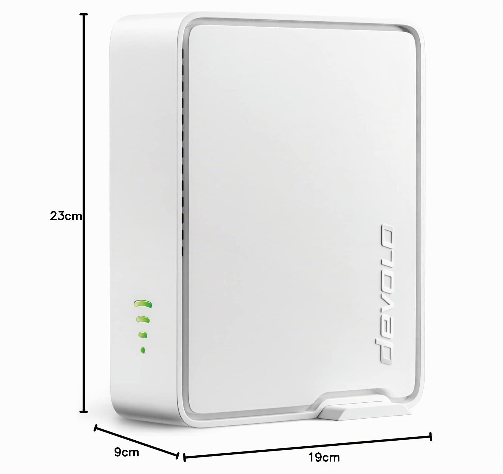 devolo WiFi 6 Repeater 5400, Repetidor WiFi - hasta 5.400 Mbps, WiFi Mesh, Amplificador WiFi, 2X Gigabit ethernet, WiFi Extender, Punto de Acceso WiFi, Blanco