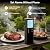 Komniar Smart Bluetooth Wireless Meat Thermometer Digital for Grilling and Smoking, 2 Probes Grill Thermometer for Outside Grill, Kitchen, BBQ, Grill, Oven, Smoker, Rotisserie, WiFi Unlimited Range