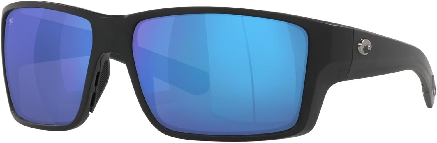 Costa Del Mar Sunglasses for Men - Reefton PRO Mens Polarized Sunglasses - Fishing, Boating & Beach UV Protection - Size 63