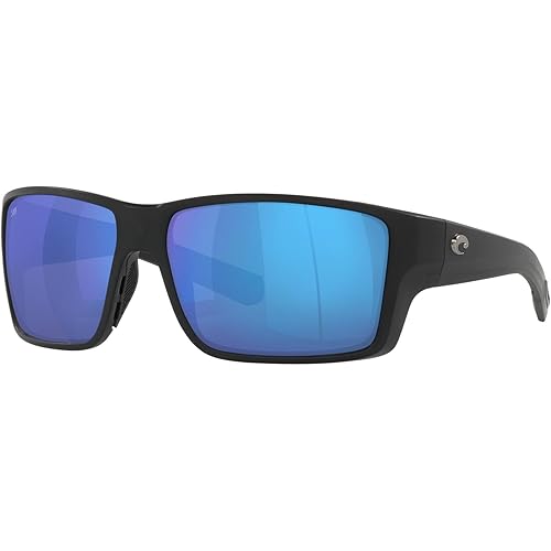 Costa Del Mar Sunglasses for Men - Reefton PRO Mens Polarized Sunglasses - Fishing, Boating & Beach UV Protection - Size 63