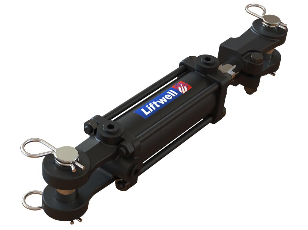 Hydraulic Cylinder Tie-Rod Double Acting 2 X 24 SAE#8 Ports