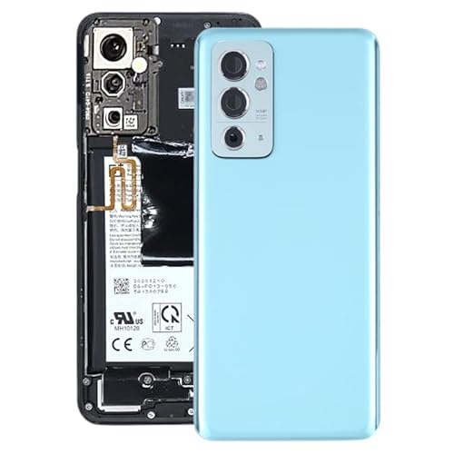 �g�ѓd�b�̔w�ʃJ�o�[ For OnePlus 9RT 5G MT2110 MT2111 �I���W�i���K���X�o�b�e���[�o�b�N�J�o�[�ƃJ���������Y