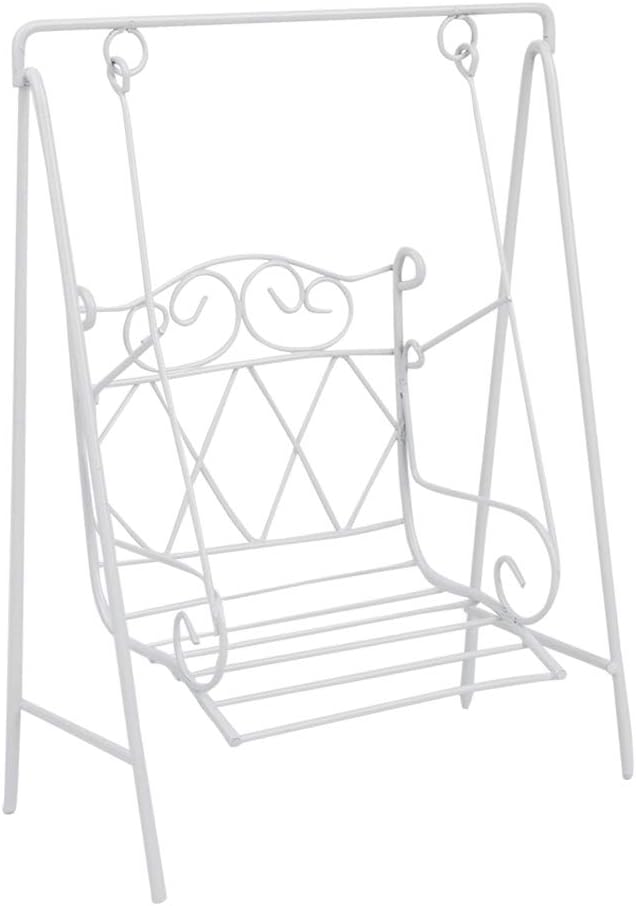 – 1/12 Scale Dollhouse Swing, Garden Dollhouse Garden Swing for Decoration DIY Kids