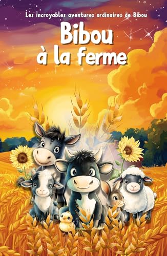 Bibou à la ferme: Livre éducatif pour enfants de 1 à 5 ans, à la découverte des animaux et de l'agriculture (Les incroyables aventures ordinaires de Bibou)