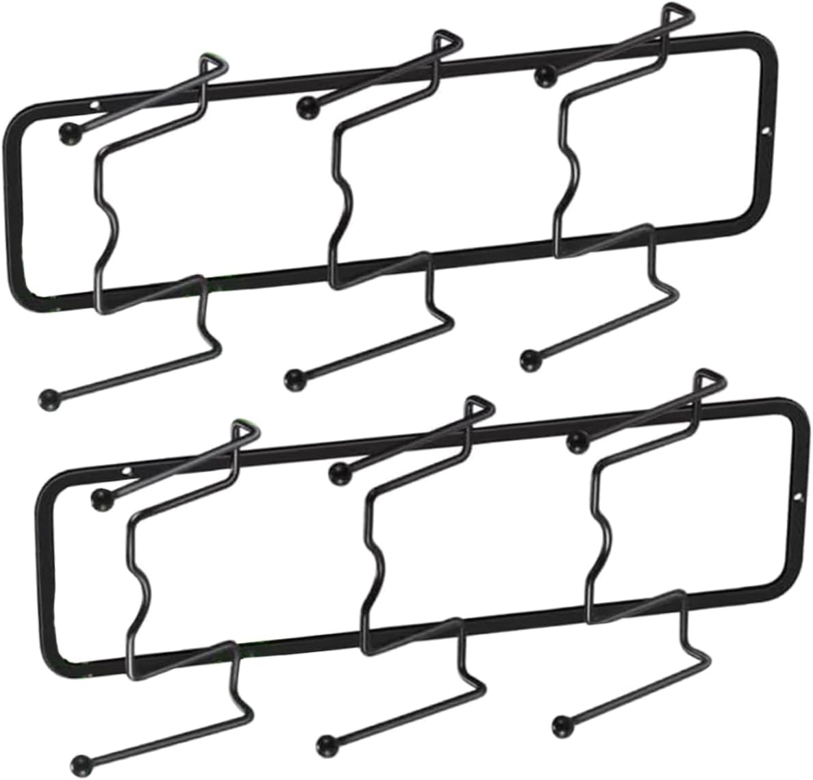 2pcs Pot Lid Organizer Punch Kitchen Storage Rack Reusable Holder for Space-saving Lid Management for Spaces and Housewarming