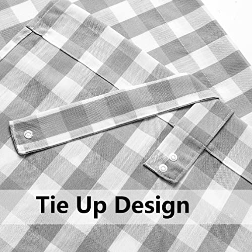 Zjdecorgreyandwhitebuffaloplaidtieupvalancecurtainbuffalocheckfarmhouseretroadjustableginghamtieupkitchenwindowtreatmentvalancesforcafebathroomwindows56x18silvergray Urban Country Home Decor Zjdecor grey and white buffalo plaid tie up valance curtain buffalo check farmhouse retro adjustable gingham tie up kitchen window treatment valances for cafe bathroom windows 56 x 18 silver gray urban country home decor