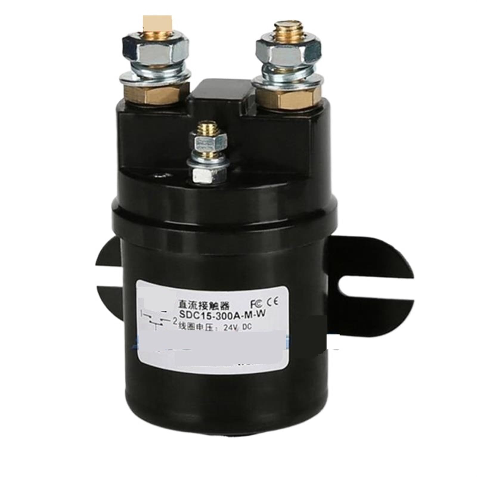 Contacteur CC 300A Relais de Démarrage pour Treuil Solaire et Nacelle 24V 48V