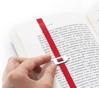 Lastword Bookmarks - Elastic Bookmark Perfect for Any Book, Office - Bookmarks for Women - Bookmarks for Men - Bookmarks for Children - Don't Lose Your Mark, Designed in Italy Book Marks (Coral)
