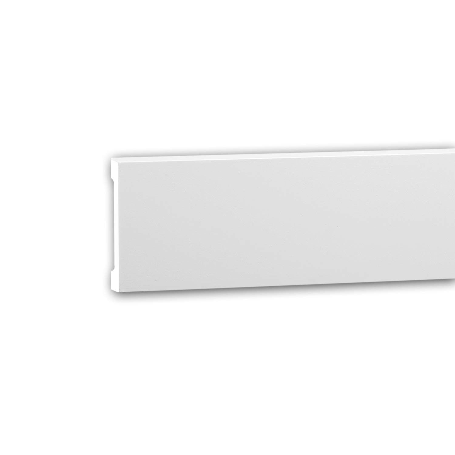 Cimaise flexible Profhome 151363F en polyuréthane moulé élégant pour habiller vos murs arrondis