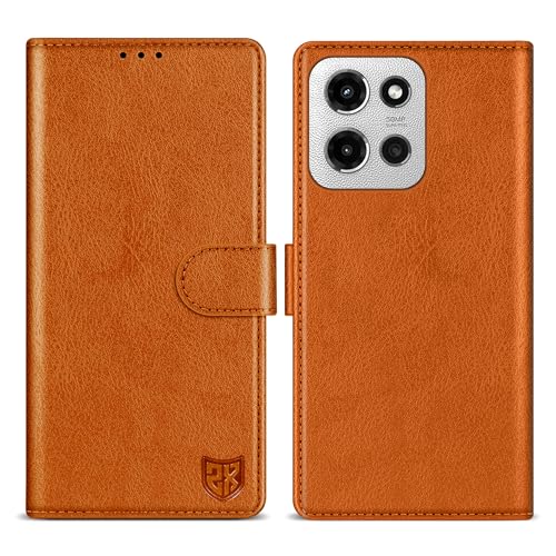 Étui portefeuille Moto G 5G 2025 contre les chutes et le piratage bancaire RFID