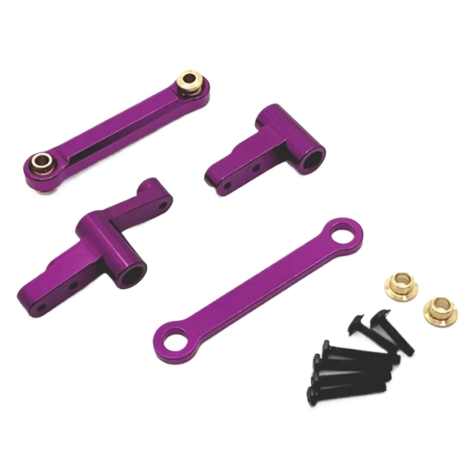 pour 14209 14210 1/14 Coupelle Direction pour Bras Oscillant Support Tour D'amortisseur Piliers Carrosserie Pièces Mise À Niveau pour Voiture RC Rc Bloc De Direction