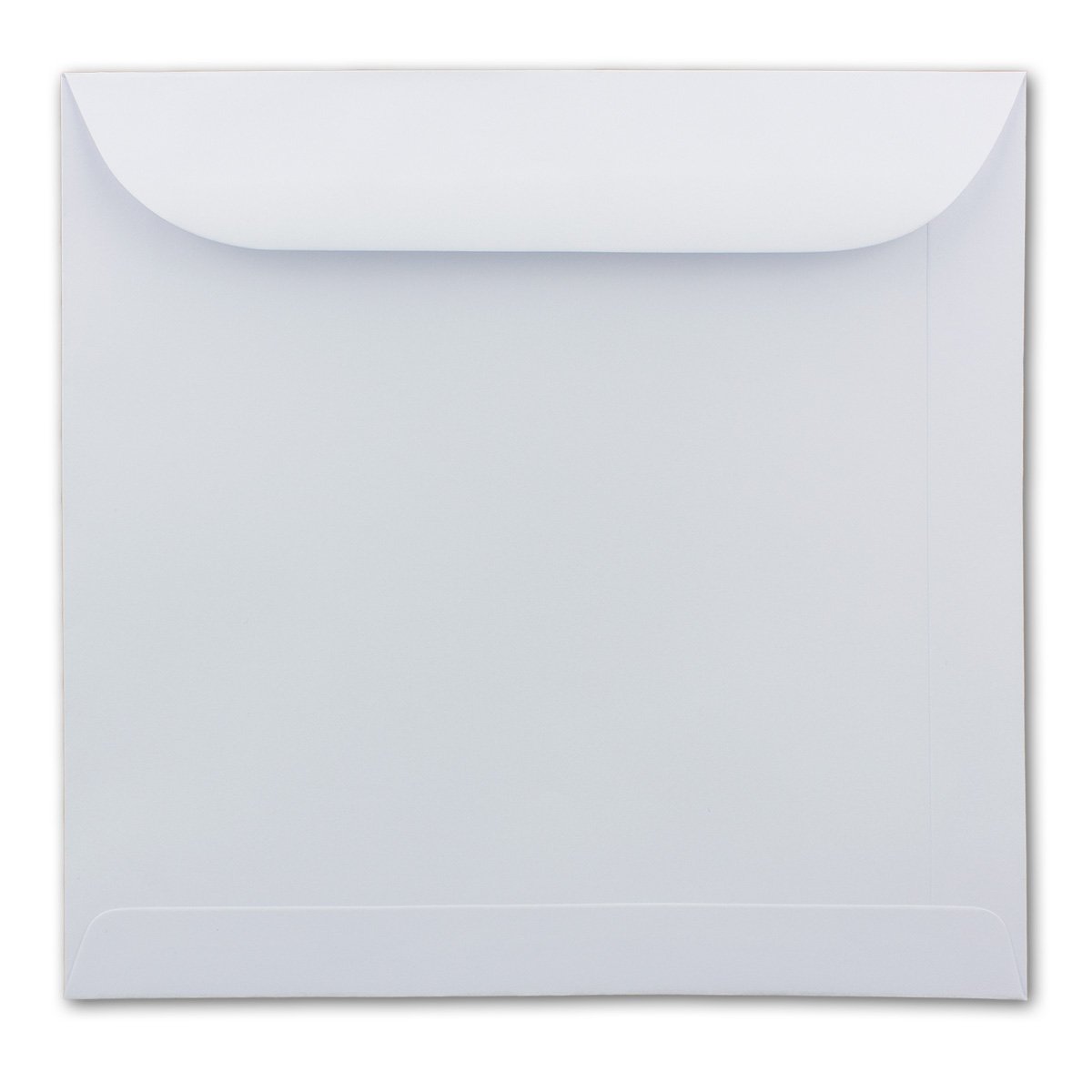 "NEUSER PAPIER" 75x large square envelopes 22 x 22 cm Bright white 100 grams per m² for very special occasions Wet gluing - Image 3