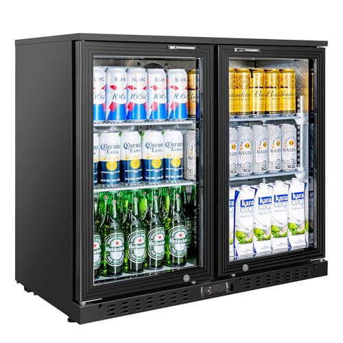 Image of 7.4 Cu.Ft Back Bar Cooler, 2 Hinged Glass Doors, ETL