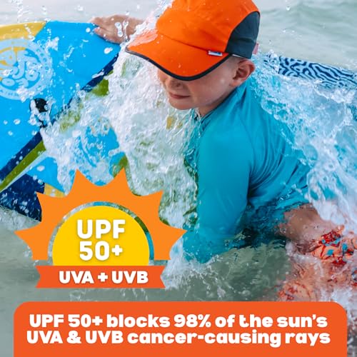 Image of SwimZip UPF 50+ Long Sleeve Rash Guard for Boys' and Girls' - Baby, Toddler, Kids