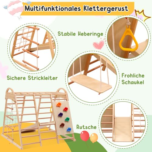 6-teiliges Motorikspielzeug aus Schaumstoff mit Halbzylinder, Dreieck & Welle – Weiche Kletterblöcke und Krabbeltunnel für Kinder ab 1 Jahr, wasserdichte Softbausteine