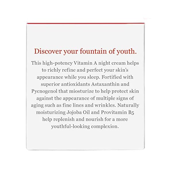 DERMA-E-Anti-Aging-Regenerative-Night-Cream-2-oz DERMA E Anti-Aging Regenerative Night Cream – Firming Astaxanthin Moisturizer for Face – Lightweight Overnight Anti-Wrinkle Cream with Jojoba Oil and Vitamin E, 2 oz