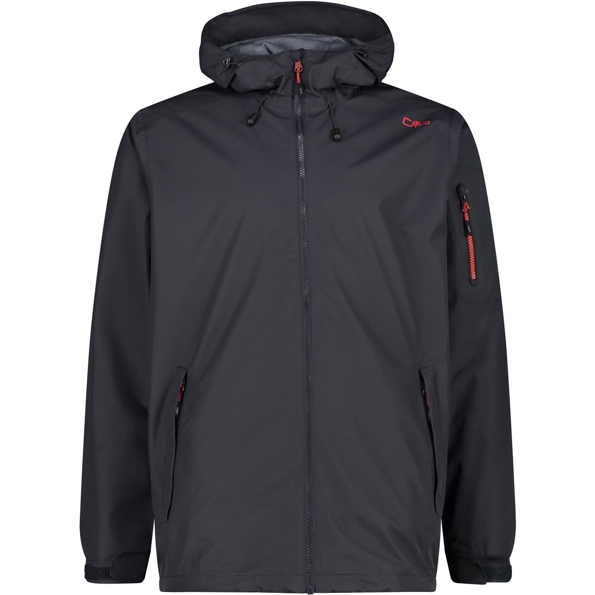 CMP - Man Jacket Fix Hood, Anthracite, 46