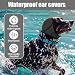 Hund Schwimmkappen, 1 Stuck Verstellbar Hunde-Ohrschützer zum Schwimmen, Wasserdicht Badekappe für kleine, mittelgroße und große Hunde, Welpen