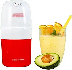 Máquina de Raspadinha Máquina de sorvete pequena caseira Mini frutas Casquinha e máquina smoothie para uso doméstico Faz Sorvete Cremoso