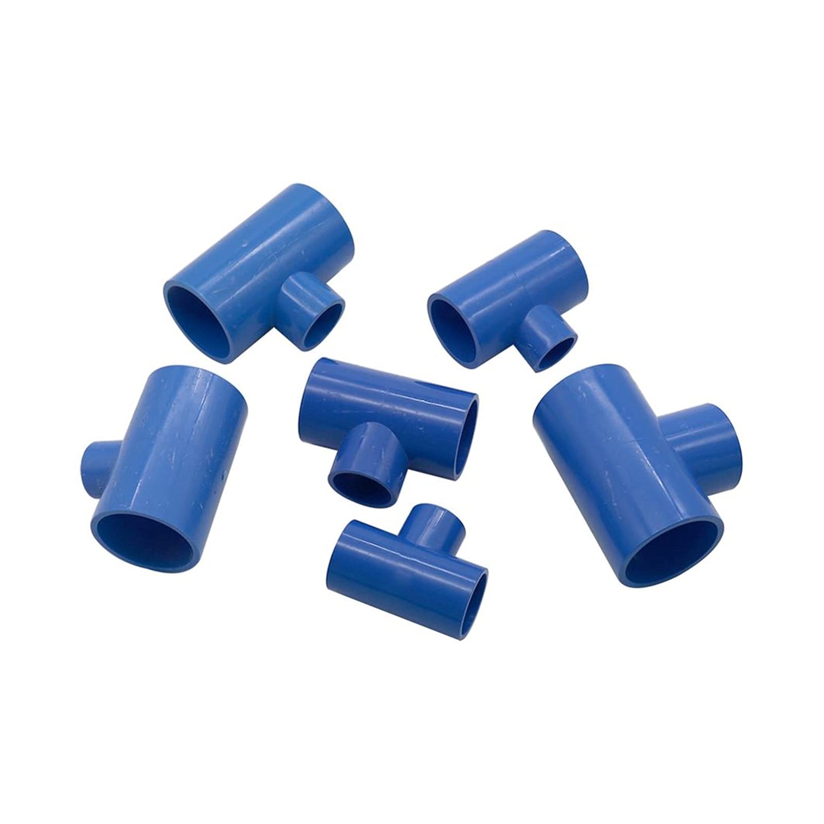 Utility Hose Butt Hose Connector Adapter Pvc Inner Diameter 20/25/32/40Mm Reduction 3 Way T-Shaped Garden Greenhouse Farm Water Supply Pipe Fittings Aquarium Adapter/Sier