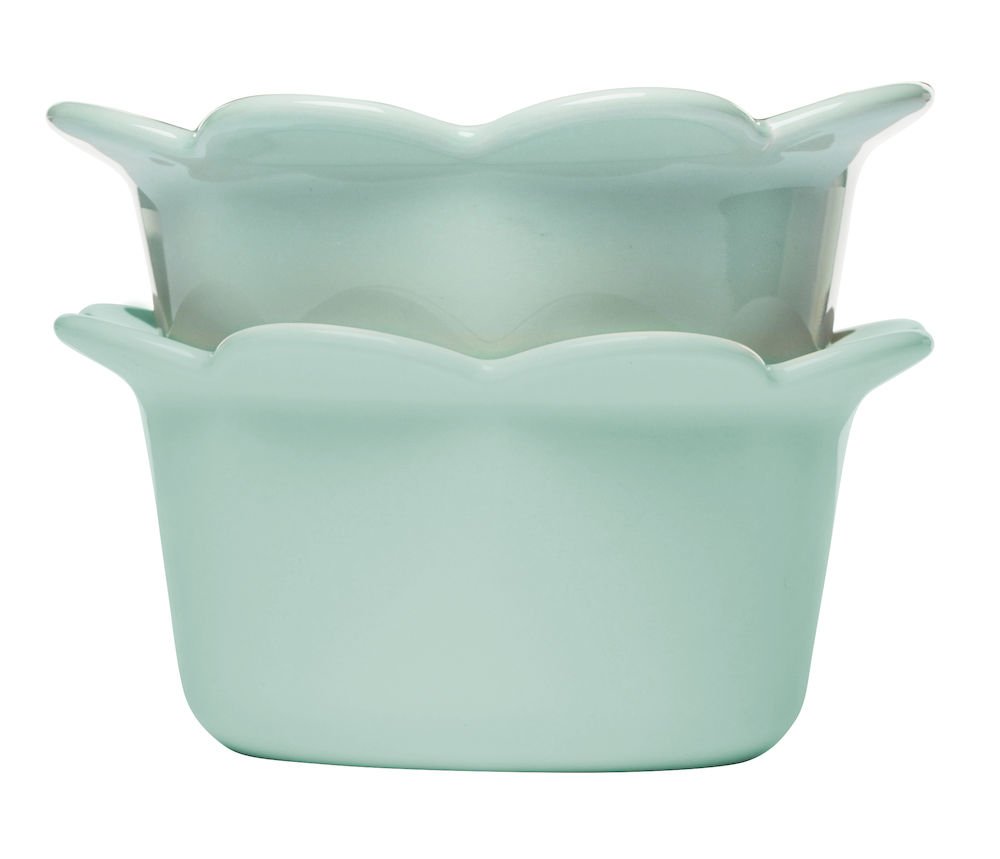 Piccadilly Portionbowl ovensafe 2-Pack, Turquoise