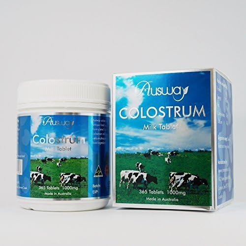 Ausway Colostrum 1000mg 365 Milk Tablets Made in Australia by Ausway Australia