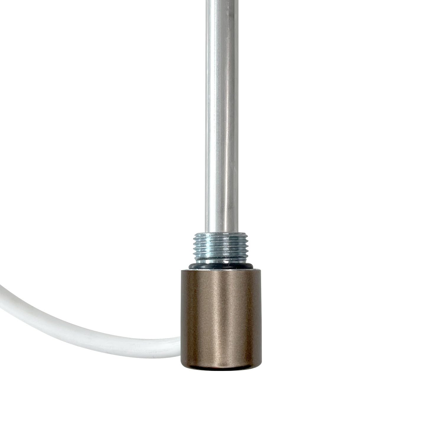 Valve Kings Bronze 400W Nova Electric Element (Fixed Temperature 70C) For Radiator Towel Rail Bathroom Electric Heating