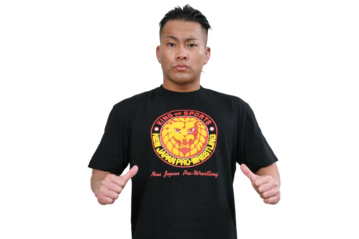 Amazon.co.jp: 新日本プロレスリング ライオンマーク 発泡プリントT