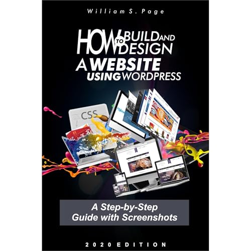 How to Build and Design a Website using WordPress Audiolibro Por William S. Page arte de portada
