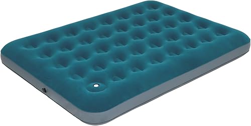 Colchón de aire de camping de tamaño completo con bomba de pie incorporada, cama inflable inflable colchón colchón para dormir