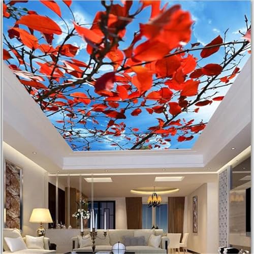 Papier peint 3D ciel bleu pour instaurer la sérénité chez soi - 4
