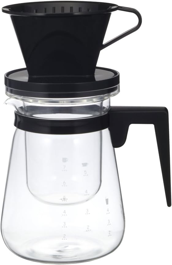 iwaki Rirassa Ice coffee 1000ml Black K8966CSBK (japan