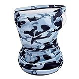 Neck Gaiter Balaclava Bandana Headwear, Ice Silk Cooling Sports Face Scarf for Dust Outdoors
