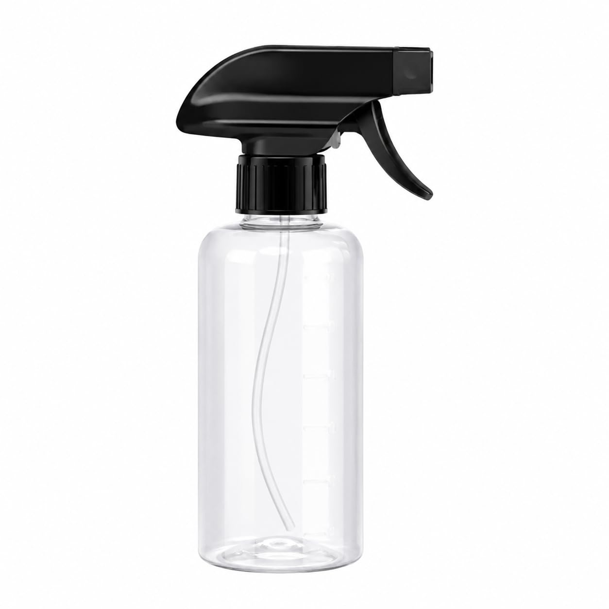Muexoee 100ml Clear Plastic Spray Bottle, BPA Free Food Grade Empty Refillable Spray Bottle with Adjustable Fine Mist & Stream, Leak Proof for Hair, Cleaning, Plants, Pet Grooming