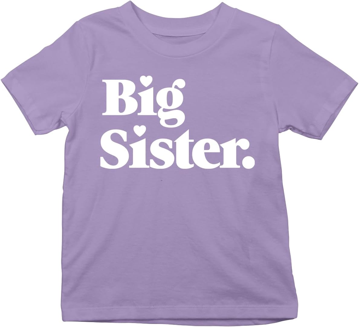 Big Sister Toddler Shirt - Cute and Fun Sibling Announcement Tee for Kids and Family