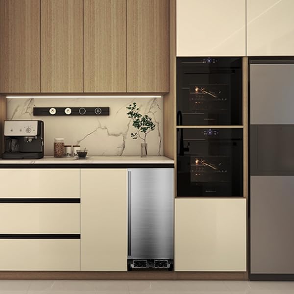 Advanics 20 Inch Beverage Refrigerator Cooler,Under Counter Drink Fridge With Glass Door, Built-In Or Freestanding, Quiet Compressor Cooling, 120 Can Capacity For Beer And Soda on Fridge.com - View 4