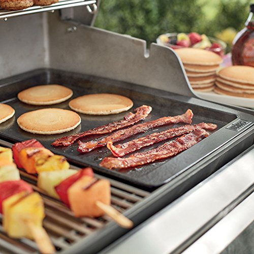image for Weber Genesis II Griddle – Porcelain‑Enameled Cast‑Iron, Superio