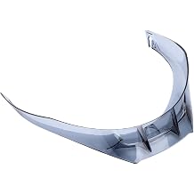 Estink Helmet Tail Spoiler for AGV PistaGP PistaGPR R, Lightweight ABS Rear Wing with Screws, Easy No Drill Installation Light Tea