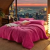 Byourbed Neon Nights - Coma Inducer® Oversized Queen Comforter Set - Neon Pink