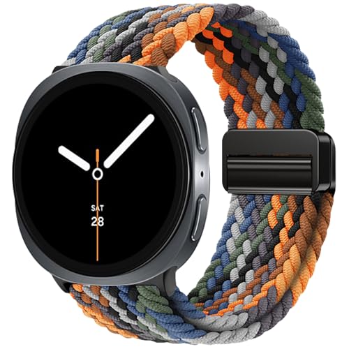 �O�҂݃o���h Samsung Galaxy Watch-8-Band 40mm 44mm/Watch 8 Classic 46mm�ɑΉ� �����p�e���i�C�����X�|�[�c�X�g���b�v Galaxy Watch 8/8 Classic�o���h �j�����p, galax