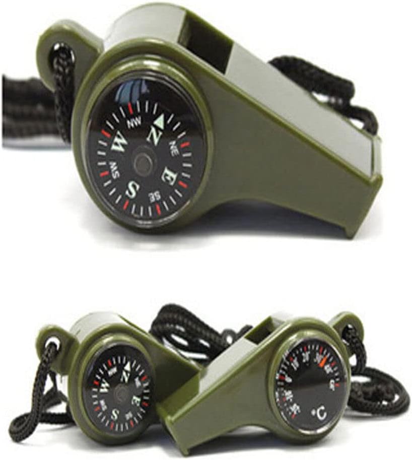 Generic Multifunction Whistle,Portable With Compass And Temperature Display 3 In 1 1Pcs Excellent