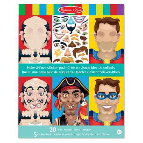 Melissa & Doug- Cojín de Pegatinas Multicolor Cover