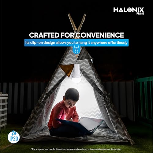 Halonix Store Halonix 5W Portable LED Torch + Bulb 2-In-1 Lantern, - Image 6