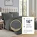 Full Size Comforter Set with Sheets - 7-Piece Bedding Collection - 1 Comforter, 1 Fitted Sheet, 1 Flat, 4 Pillowcases - Deep Pocket - Soft & Breathable Premium Quality - Ideal for All Seasons, Gray