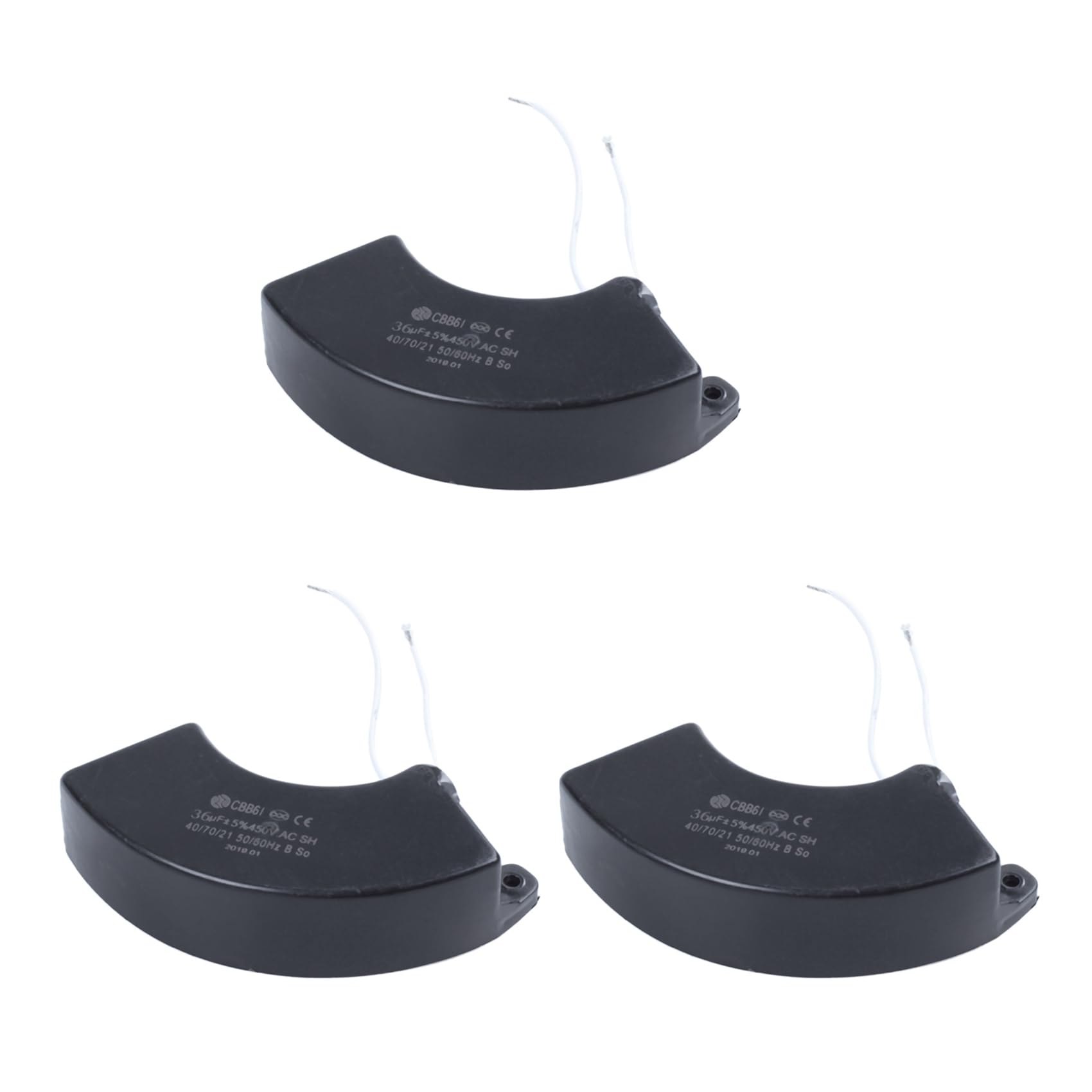 Hfgdnchva 3X Cbb61 36Uf Mfd 300V 400V 450Vac 50Hz 60 Hz Generator Capacitor Avr