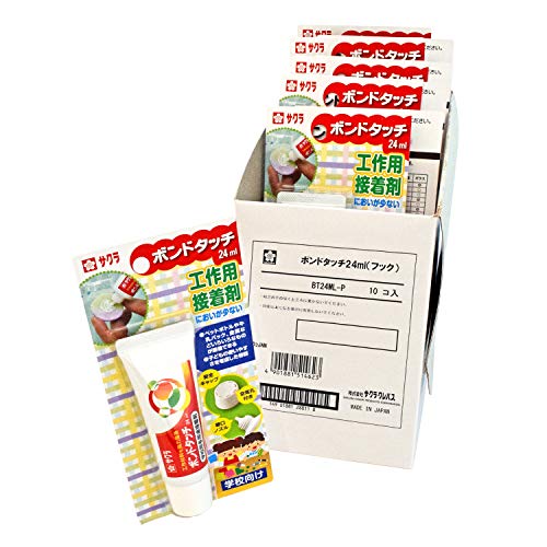 Amazon | サクラクレパス 多用途接着剤 ボンドタッチ 24ml BT24ML-P(10