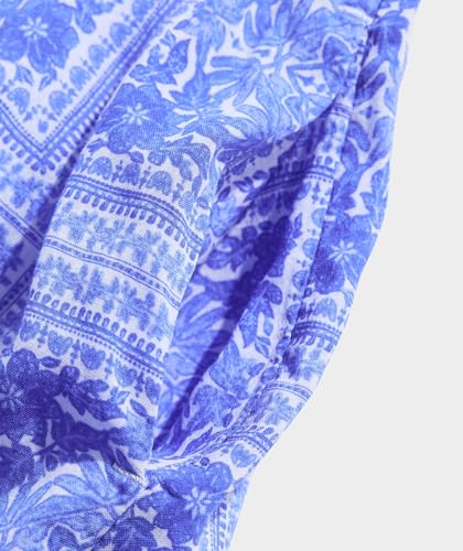 vineyard vines Girls' Clip Dot Smocked Puff Sleeve Dress4